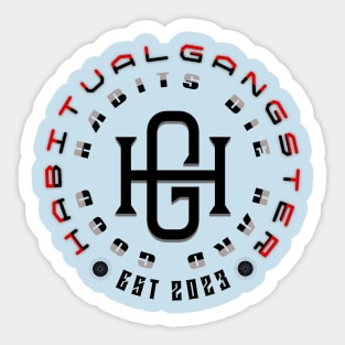 Habitual G logo Sticker